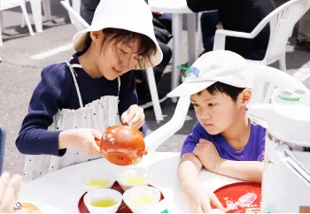 お茶の淹れ⽅ワークショップ